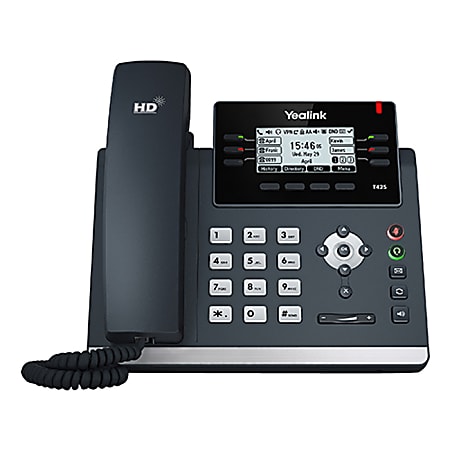 Yealink Ultra-Elegant HD VoIP Phone, YEA-SIP-T42S