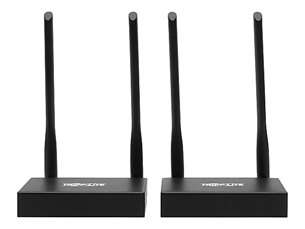 Tripp Lite HDMI Wireless Extender Kit w/ IR Control for Boardrooms / Conference Rooms 165ft - Wireless video/audio/infrared extender - HDMI - up to 164 ft