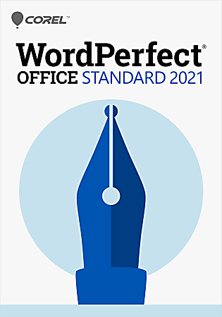 Corel® WordPerfect® Office 2021 Standard, Disc Download