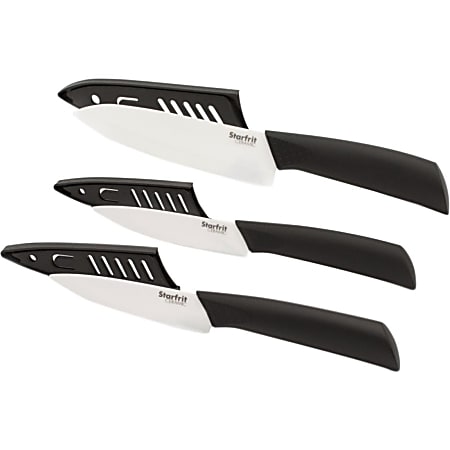 Starfrit Set of Ceramic Knives - Knife Set