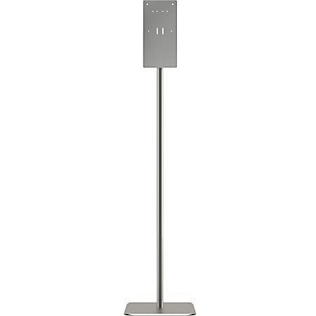 HON® Hand Sanitizer Station, 54"H x 12"W x 16"D, Silver