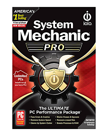System Mechanic Pro®The Ultimate PC PerFormance Package™