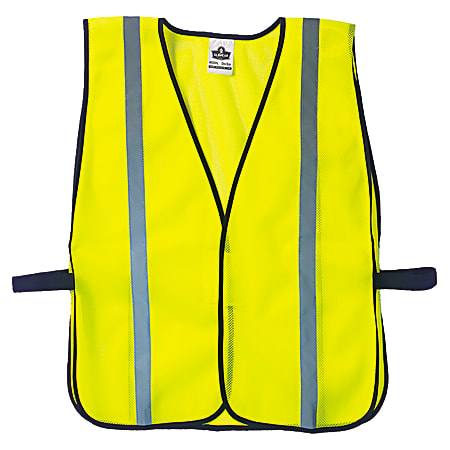 Ergodyne 8020HL  Lime Non-Certified Standard Vest