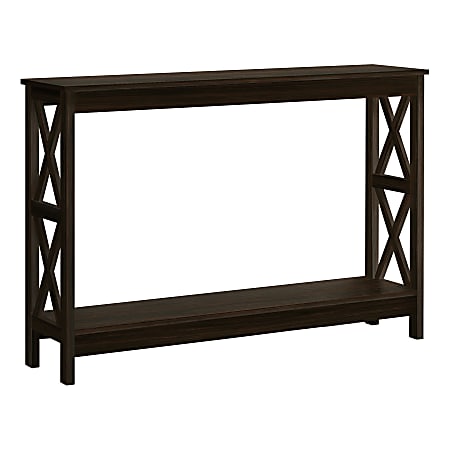 Monarch Specialties Astrale Hall Console Accent Table, 32"H x 47-1/4"W x 12"D, Espresso