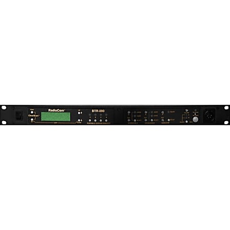 RTS Two-Channel UHF Synthesized Wireless Intercom Base Station - Wired/Wireless - 1000 ft - Rack-mountable, Desktop