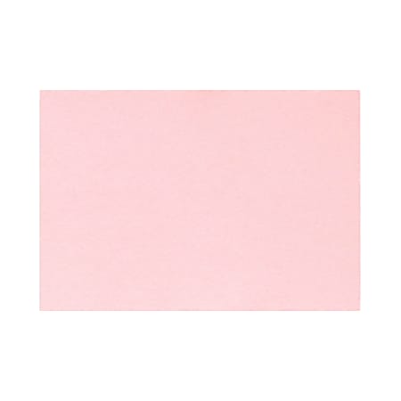 LUX Flat Cards, A1, 3 1/2" x 4 7/8", Candy Pink, Pack Of 1,000