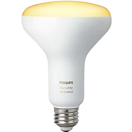 Philips hue Soft White BR30 Smart LED Light Bulb