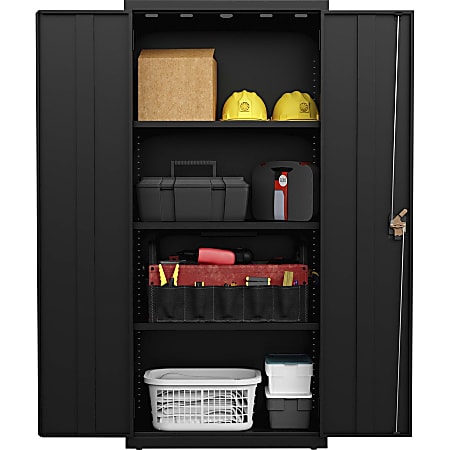 Lorell Fortress Series Slimline Storage Cabinet - 30 Lorell Fortress Series Slimline Storage Cabinet - 30