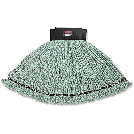 Rubbermaid Commercial Maximizer Large Wet Mop - 11.2" Width x 19.5" Length - MicroFiber