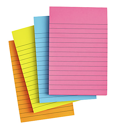 Office Depot Brand Sticky Notes 3 x 3 Assorted Vivid Colors 100 Sheets Per  Pad Pack Of 12 Pads - Office Depot