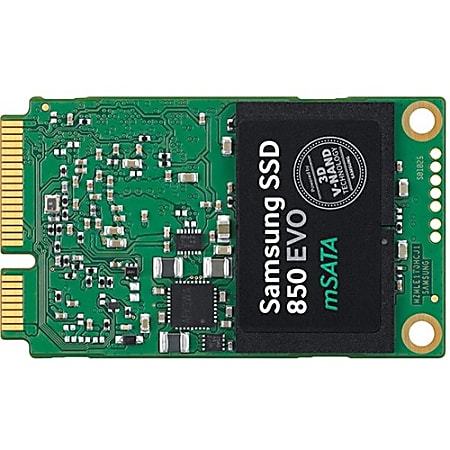 Samsung 850 EVO MZ-M5E1T0BW 1 TB Solid State Drive - Internal - mini-SATA (SATA/600) - 540 MB/s Maximum Read Transfer Rate - 5 Year Warranty