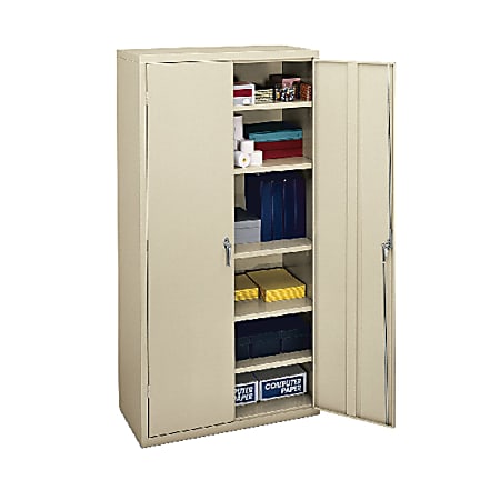 HON® Brigade® Storage Cabinet, 5 Adjustable Shelves, 72"H