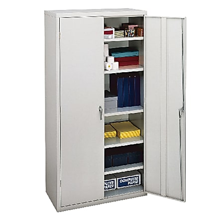 HON® Brigade 5-Shelf Storage Cabinet, Adjustable Shelves,