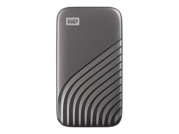 WD My Passport&trade; External SSD, 1TB, Gray