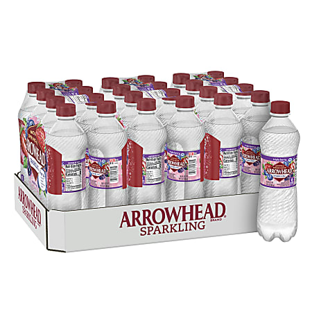 Nestlé® Waters Sparkling Spring Water, Triple Berry, 16.9 Oz, Pack Of 24 Bottles