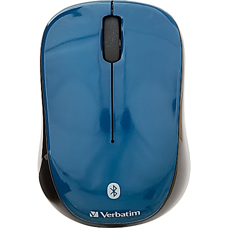 Bluetooth Wireless Tablet Multi-Trac Blue LED Mouse - Dark Teal - Blue LED - Wireless - Bluetooth - Dark Teal - 1 Pack - 1600 dpi - Symmetrical