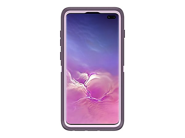 OtterBox Defender Series - Screenless Edition - back cover for cell phone - polycarbonate, synthetic rubber - purple nebula - for Samsung Galaxy S10+