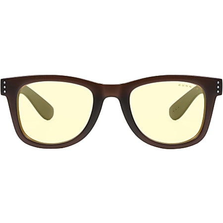 Gunnar Optiks Blue Light Blocking AXIAL - Computer Glasses - Espresso - Amber - Espresso Frame/Amber Lens - Espresso Frame/Amber Lens