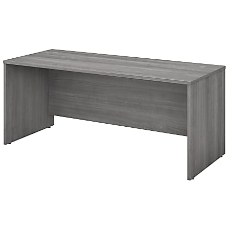 Bush Business Furniture Studio C Office Desk, 72"W, Platinum Gray, Standard Delivery