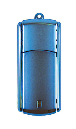 Ativa® Flip-Top USB Flash Drive With ReadyBoost™, 8GB, Metallic Blue