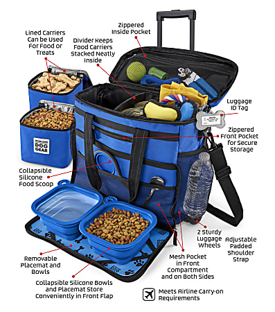 Bag to carry dog supplies outlet