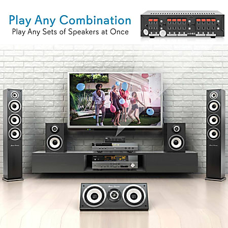 Pyle PSS4 4 Channel Stereo Speaker Selector ODP Business Solutions