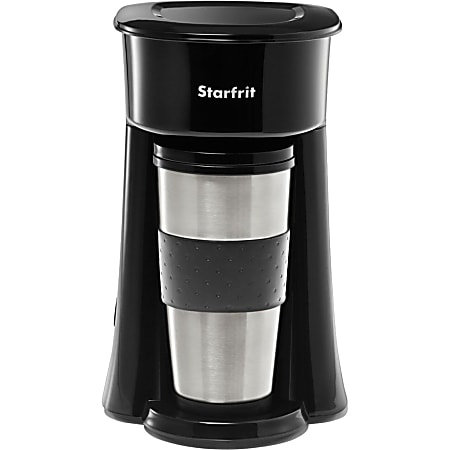 Starfrit Single-Serve Coffeemaker - 600 W - 12.17 fl ozSingle-serve - Stainless Steel Body
