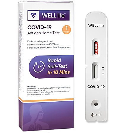 Wondfo WELL life&trade; COVID-19 Antigen Home Test