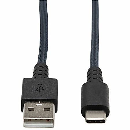 Tripp Lite Heavy Duty USB-A to USB C Charging Sync Cable  - U038010GYMAX