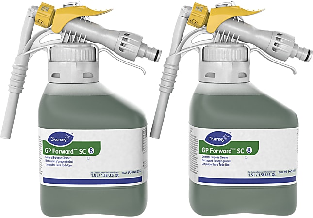 Diversey GP Forward SC General Purpose Cleaner, 1.5 L, Pack Of 2 Bottles