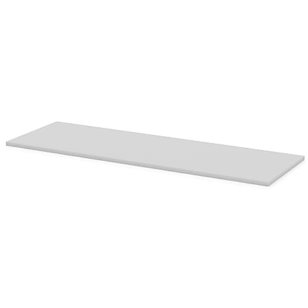 Lorell® Width-Adjustable Training Table Top, 72" x 24", Gray