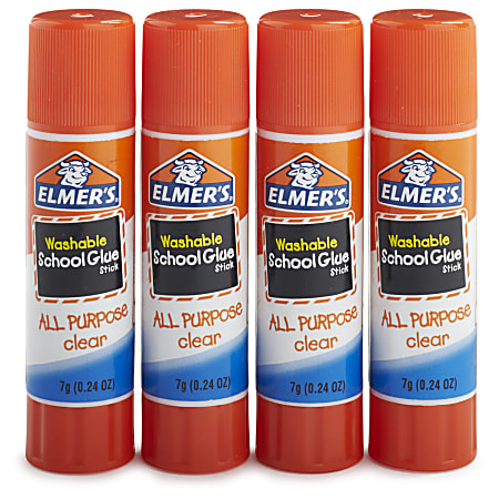 Elmers School Glue Stick, Washable, School Supplies