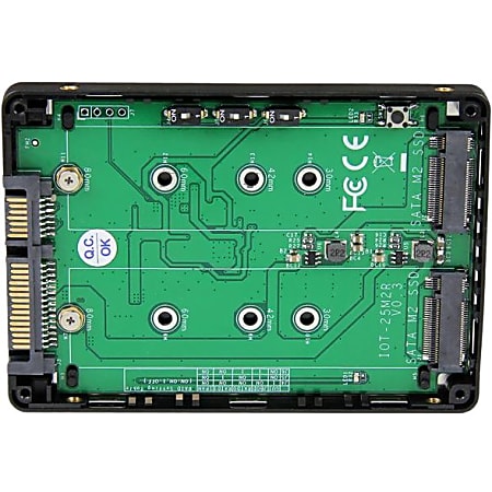 Dual SATA Adapter with RAID 2x SSDs to