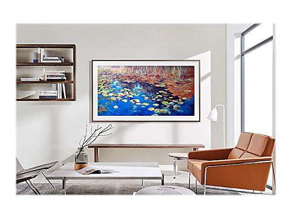 Samsung The Frame QN75LS03BAF 74.5" Smart LED-LCD 4K UHD TV, Charcoal Black/Black