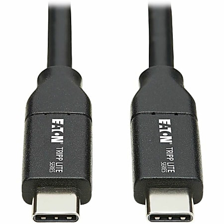 Tripp Lite USB Type C to USB C Cable USB 2.0 5A Rating USB-IF Cert M/M 1M - First End: 1x Type C Male USB - U040C1MC5A
