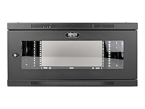 Tripp Lite 6U Wallmount Rack Enclosure Wide Cable Management Acrylic Window - 19" 6U Wide x 20.50" Deep Wall Mountable  - SRW6UDPGVRT