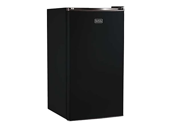 Black+Decker BCRK32B - Refrigerator with freezer compartment - 3.2 cu. ft - black