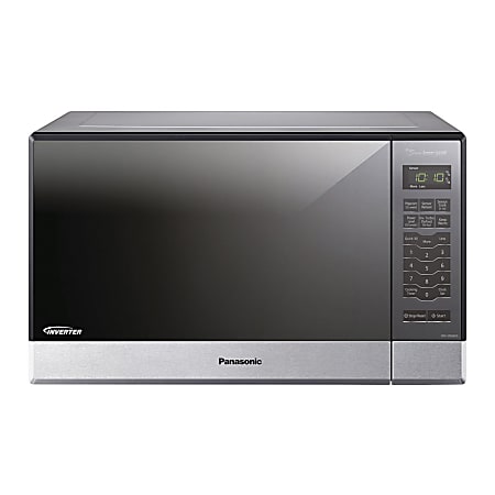 Panasonic Genius Sensor 2.2 Cu Ft Countertop Microwave Stainless Steel -  Office Depot