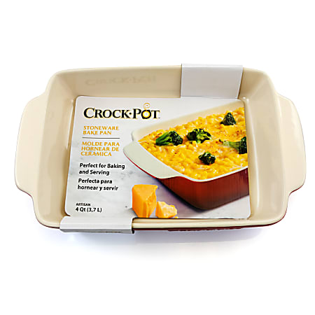 Crock-Pot Crock Pot Artisan 1.25 Quart Rectangle Stoneware Bake