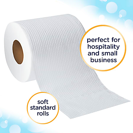 Cottonelle Bulk Standard 2 Ply Toilet Paper 451 Sheets Per Roll Pack Of 60 Rolls Office Depot