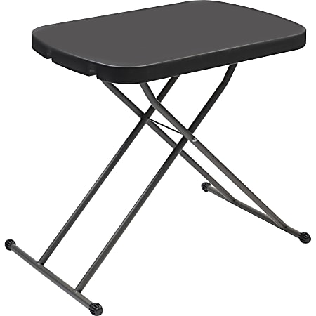 Iceberg IndestrucTable Small Space Personal Table, Black