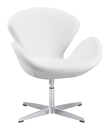 Zuo Modern Pori Arm Chair, White