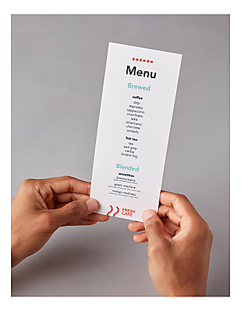 Custom Menus, Choose Design Or Upload Your Own