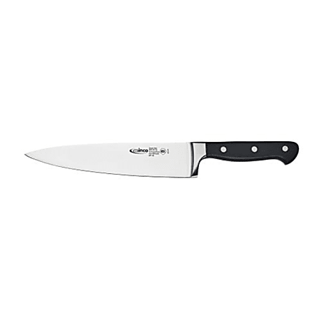 Winco Acero Forged Carbon German Steel Chef Knife 8 Silver - Office Depot