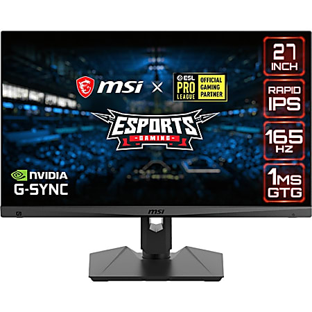 MSI Optix MAG274QRF QD 27 Class WQHD Gaming LCD Monitor 169 27