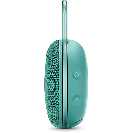 JBL CLIP3 Bluetoothスピーカー JBLCLIP3TEAL JBL Clip 3 Portable Bluetooth Speaker Teal JBLCLIP3TEAL - Office Depot