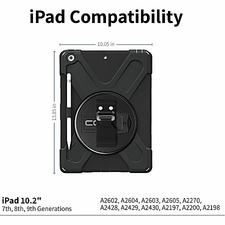 Black Carrying Slip Case For 7-Inch Tablet - Fits BlackBerry PlayBook & Similar