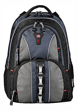 Wenger Cobalt Backpack With 15.6" Laptop Pocket, Blue