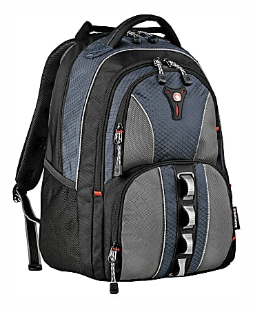 Wenger Cobalt Backpack With 15.6 Laptop Pocket Blue - Office Depot