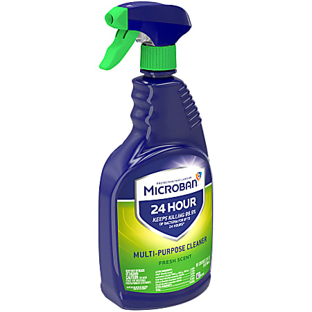 Microban® Professional 24-Hour Multi-Purpose Cleaner And Disinfectant Spray, 32 Oz, Fresh Scent